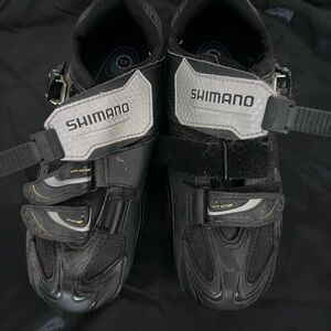 Shimano Black and Gray Cycling Shoes